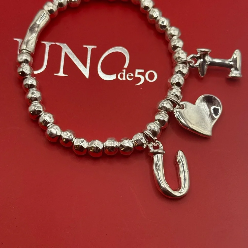 Uno de 50 I love you bracelet